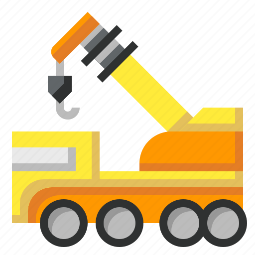 Crane, cranes, garage, mechanictruck, transport, transportation, trucks icon - Download on Iconfinder