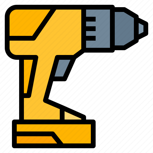 Construction, drill, machine, tool icon - Download on Iconfinder
