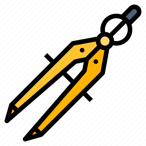 Compass, drawing, precision, tool icon - Download on Iconfinder