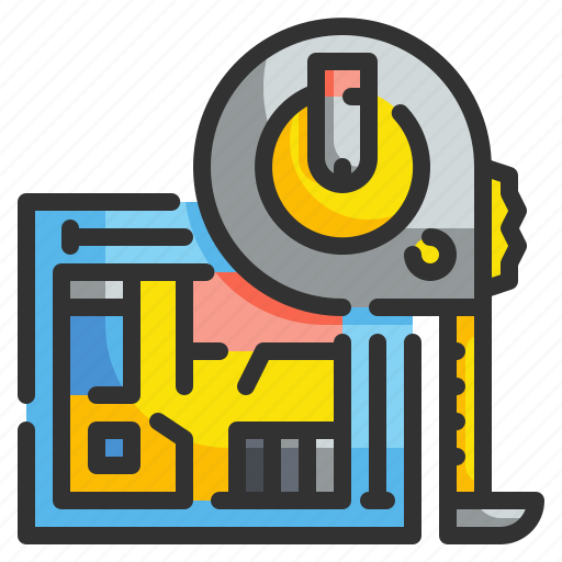 Equipment, length, measure, miscellaneous, scale, tape, tool icon - Download on Iconfinder