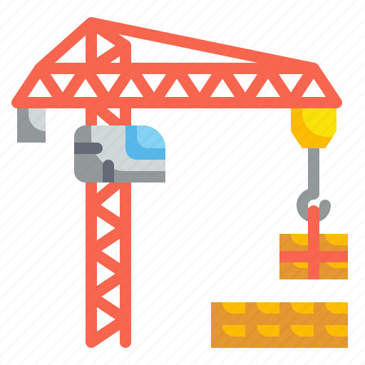 Buildings, construction, crane, hook, lift, property, tool icon - Download on Iconfinder