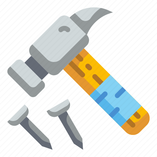Build, carpenter, construction, hammer, labor, repair, tool icon - Download on Iconfinder
