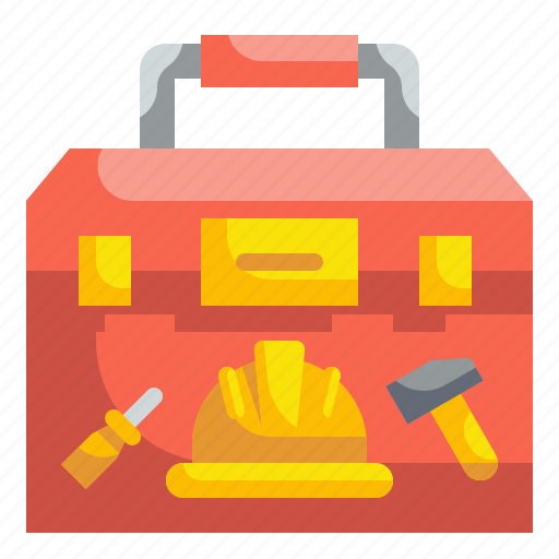 Box, construction, container, hammer, repair, toolbox, tools icon - Download on Iconfinder
