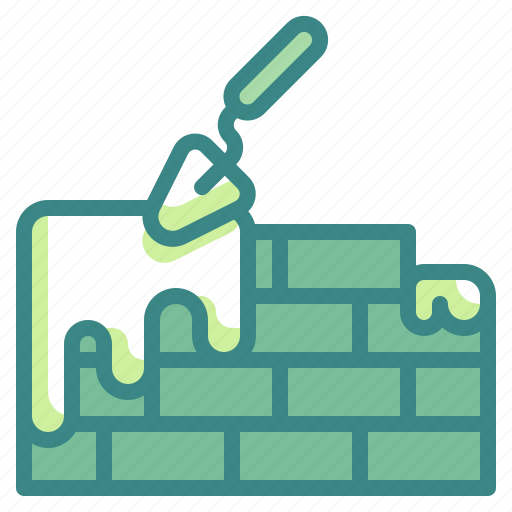 Brick, brickwall, building, construction, firewall, stone, wall icon - Download on Iconfinder