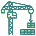 buildings, construction, crane, hook, industry, lift, tool