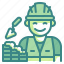 builder, building, construction, labour, profession, tool, workman 