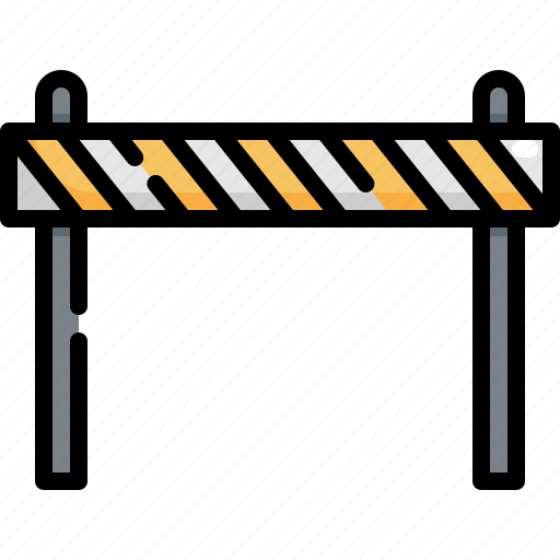 Barrier, construction, road barrier, tool, tools, traffic barrier, worker icon - Download on Iconfinder