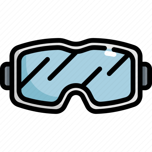 Construction, equipment, glasses, protection, security, tools, worker icon - Download on Iconfinder