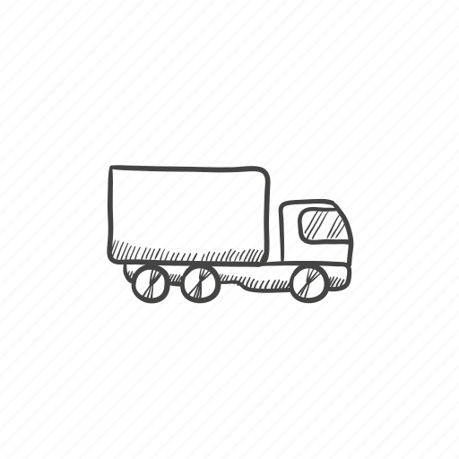 Delivery, freight, logistics, shipment, transportation, truck icon - Download on Iconfinder