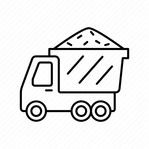 Construction, estate, dumper, truck, vehicle icon - Download on Iconfinder