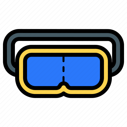 Safety glasses, goggles, protection, equipment, construction icon - Download on Iconfinder