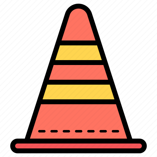 Cone, traffic, construction, tool, bollard icon - Download on Iconfinder