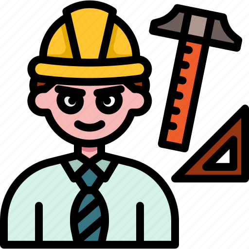 Avatar, engineer, architecture, job, man, people, construction icon - Download on Iconfinder