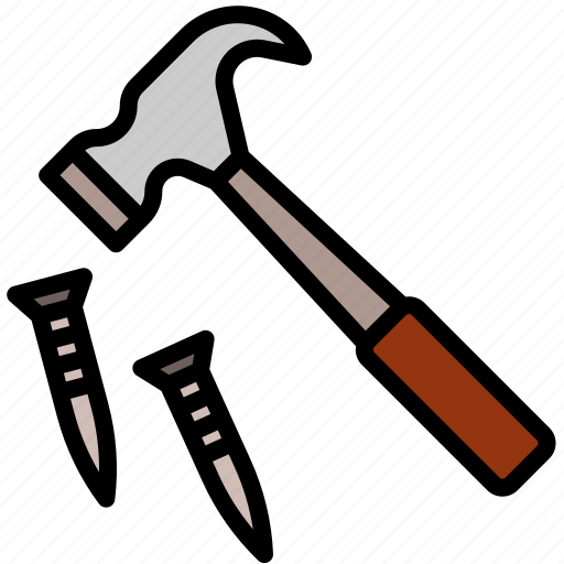 Free Vectors | Hammer and nails