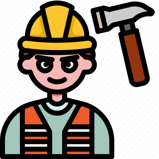 Worker, man, engineer, labor, avatar, construction, mechanic icon - Download on Iconfinder
