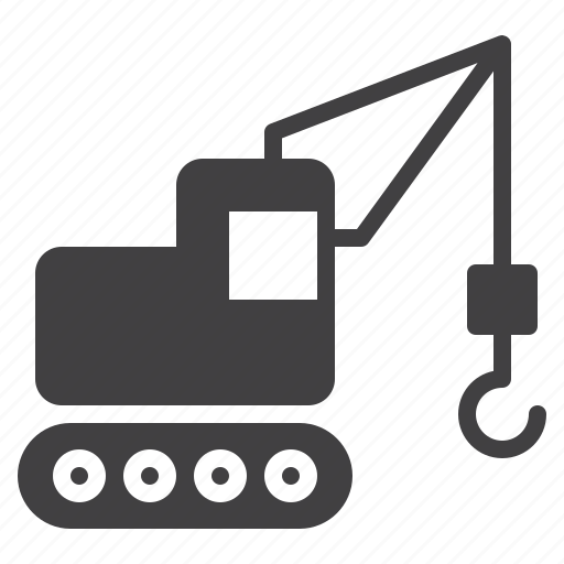 Building, crane, truck, construction icon - Download on Iconfinder