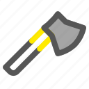 axe, cutting, tool, construction, cutter, wooden ax