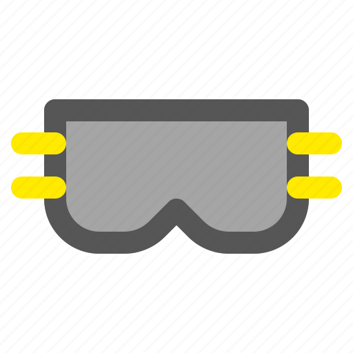 Worker glasses, shield, insurance, protect, welding goggles, protection icon - Download on Iconfinder