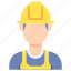 construction, worker, man 