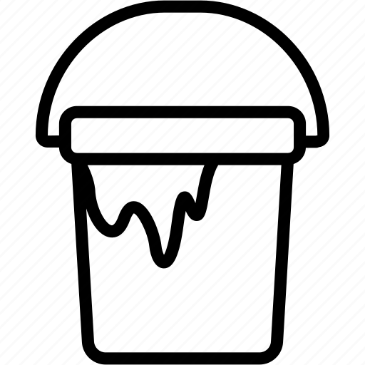 Bucket, paint, design, graphic, painting icon - Download on Iconfinder