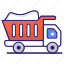 delivery, shipping, truck 