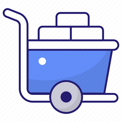 Cart, delivery, hand, office bag, trolley icon - Download on Iconfinder