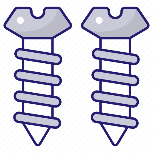 Bolt, construction, nail, nails, nut icon - Download on Iconfinder