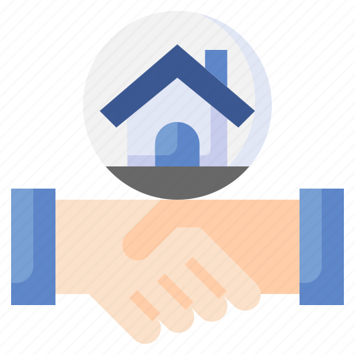 Construction, real, estate, agreement, deal, handshake icon - Download on Iconfinder