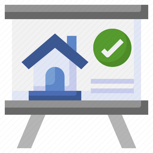 Presentation, real, estate, plans, house, plan, planning icon - Download on Iconfinder