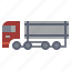 bulldozer, car, construction, container, industry, transportation, truck 