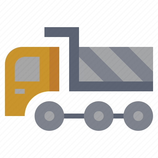 Bulldozer, car, construction, dump, industry, transportation, truck icon - Download on Iconfinder