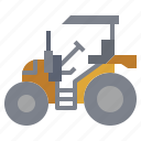 bulldozer, car, construction, tarctor, transport, transportation, truck