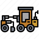 bulldozer, car, construction, grader, motor, transportation, truck