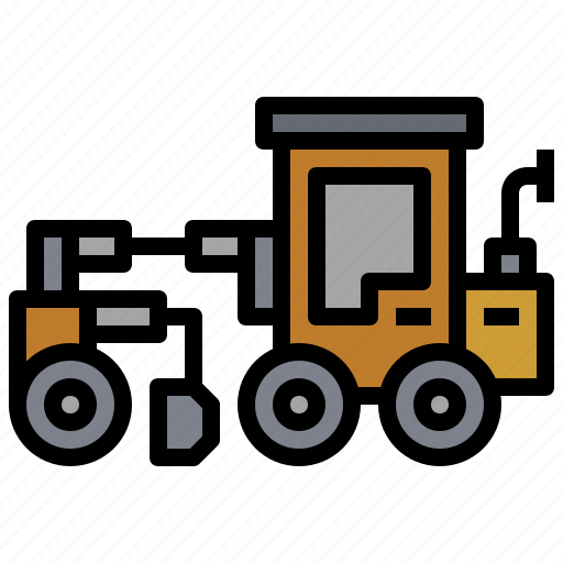 Bulldozer, car, construction, grader, motor, transportation, truck icon - Download on Iconfinder