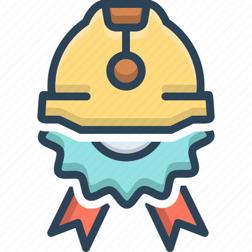 Badge, construction, construction badge, innovation, reconstruction icon - Download on Iconfinder