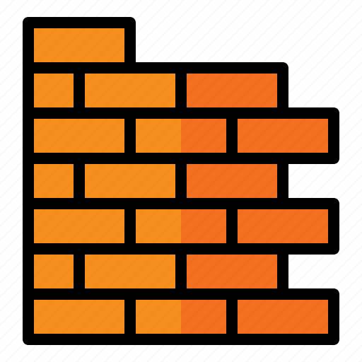 Bricks, building, material, construction, masonry, wall, structure icon - Download on Iconfinder
