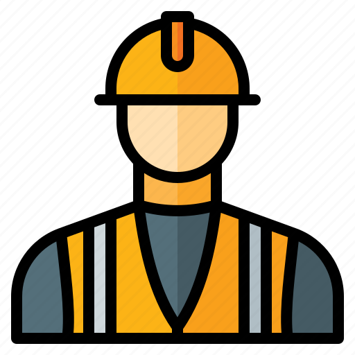 Worker, labor, construction, occupation, hard, hat, job icon - Download on Iconfinder