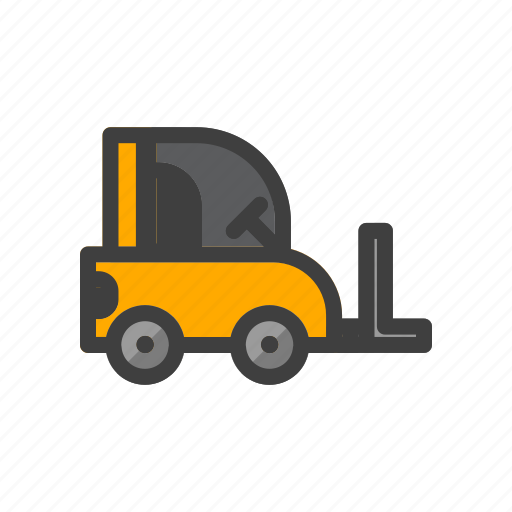 Build, construction, tool, work, forklift icon - Download on Iconfinder