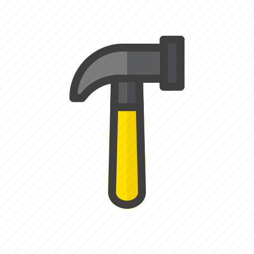 Build, construction, tool, work, gavel, hammer icon - Download on Iconfinder