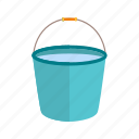 bucket, water, pot