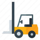 forklift, industrial, vehicle, lifting, warehouse, logistics, material, handling
