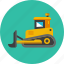bulldozer, construction, excavator, heavy, machinery, mining, tractor 