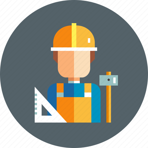 Architect, civil engineer, construction, contractor, foreman, professional, worker icon - Download on Iconfinder