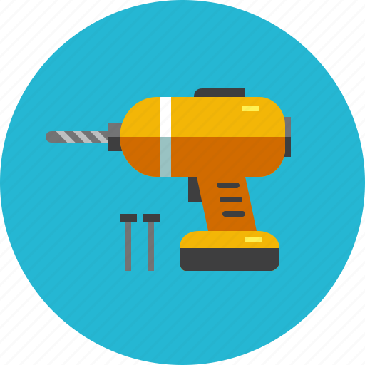 Drill, engineering, equipment, industrial, instrument, machine, repair icon - Download on Iconfinder