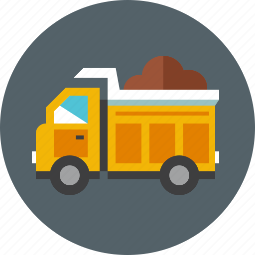 Carry, construction, dump truck, dumper, industry, transportation, vehicle icon - Download on Iconfinder