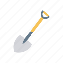 construction, shovel, tool, trowel