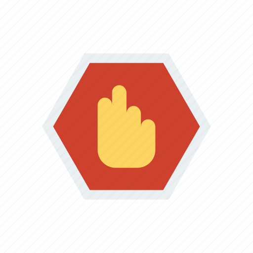 Board, hand, sign, stop icon - Download on Iconfinder