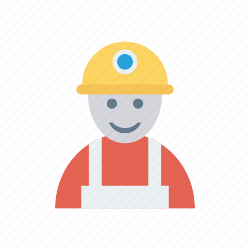 Constructor Engineer Man Worker Icon