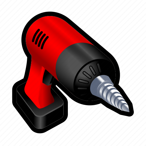Construction, drill, driller, hole, tool icon - Download on Iconfinder