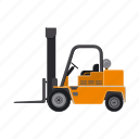 construction, equipment, loader, machinery, transport